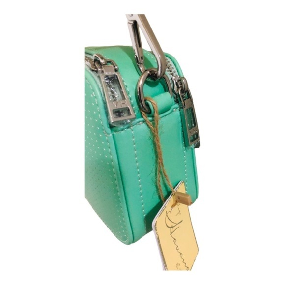 Vintage Havana perforated peach ombre   crochet adjustable strap crossbody bag‎ - Picture 15 of 15